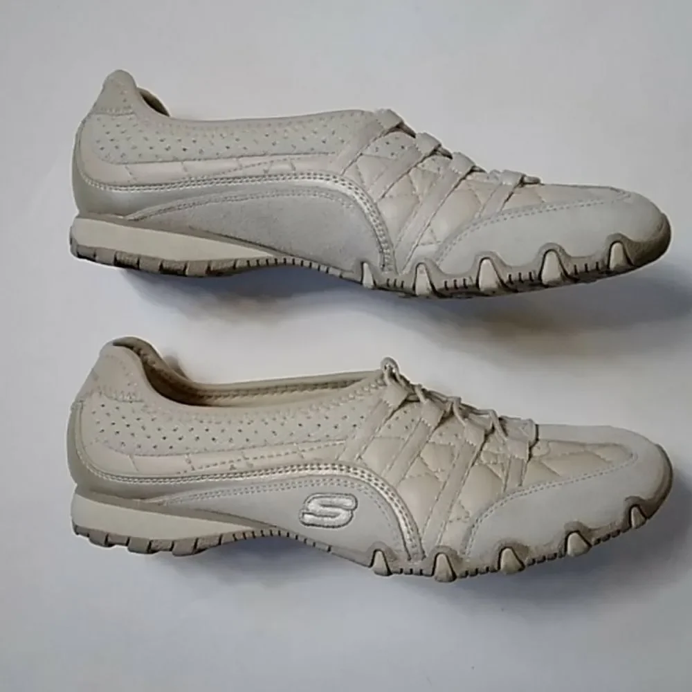 SKECHERS SN 21370 LEATHER TEXTILES UPPER SHOES